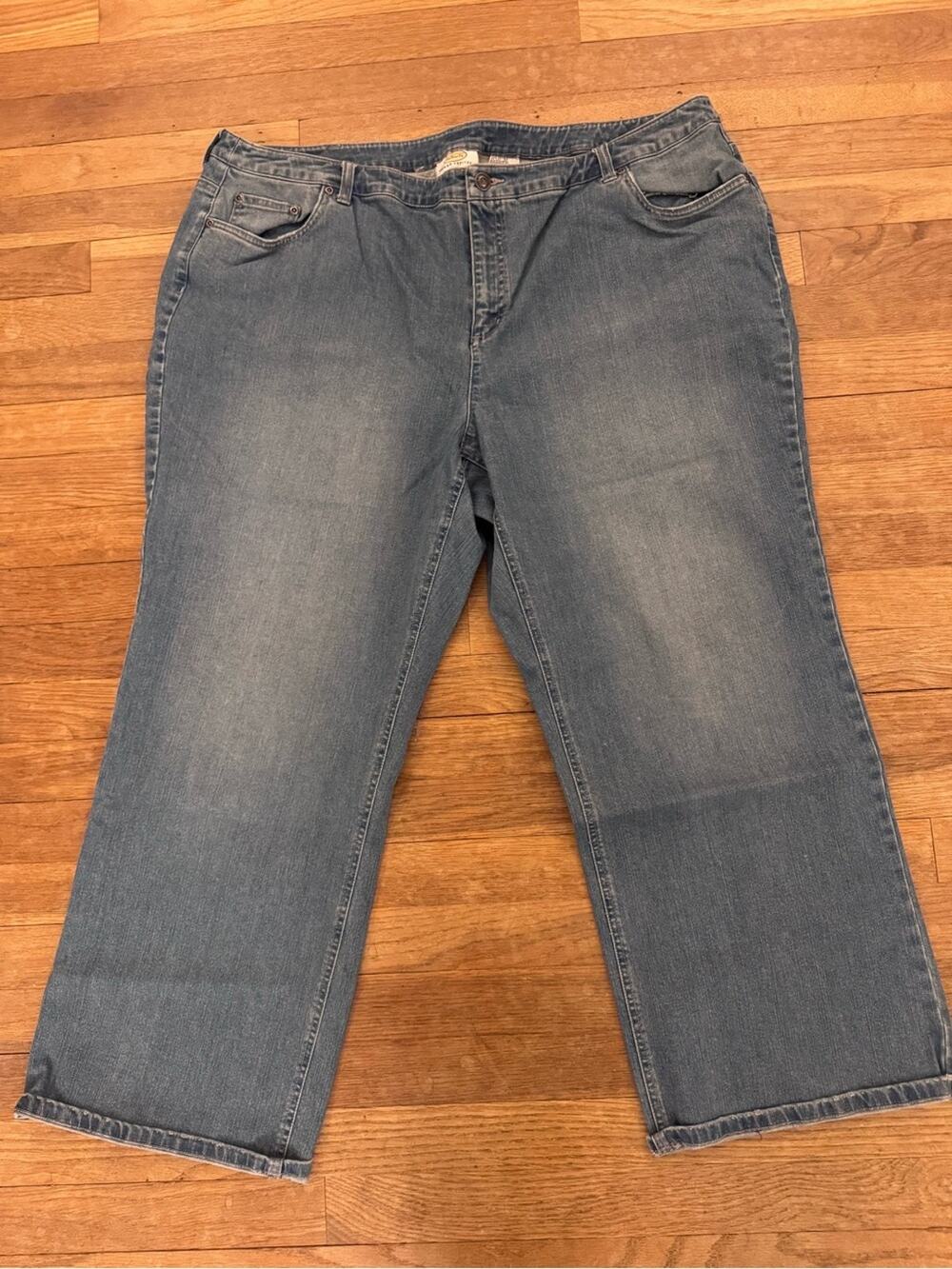 Talbots Women's Blue Stretch Wide Leg Jeans - Size 20W Petite
b29
